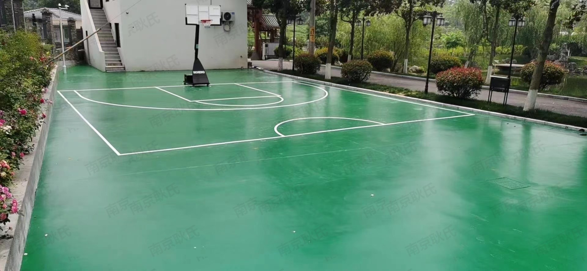 篮球馆地胶